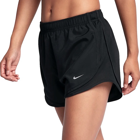 Nike Dri-Fit Tempo Black Brief-Lined Running Shorts Small - Picture 2 of 10